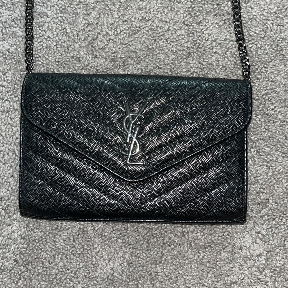 Black Y S L bag